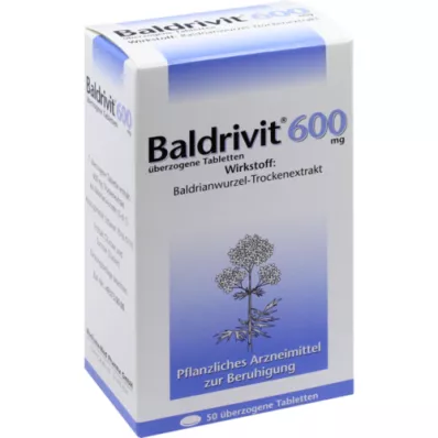 BALDRIVIT 600 mg comprimidos recubiertos, 50 unidades