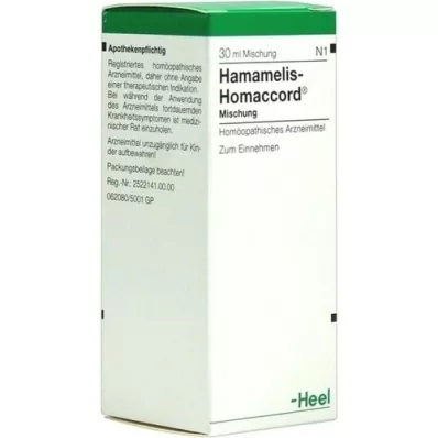 HAMAMELIS HOMACCORD Gotas, 30 ml