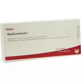 APIS/LEVISTICUM I ampollas, 10X1 ml