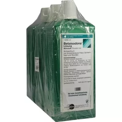 BETAISODONA Solución, 3X1000 ml