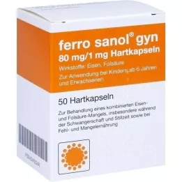 FERRO SANOL gyn Hartkaps.m.msr.überz.Pellets, 50 piezas