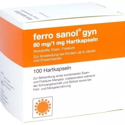 FERRO SANOL gyn Hartkaps.m.msr.überz.Pellets, 100 piezas