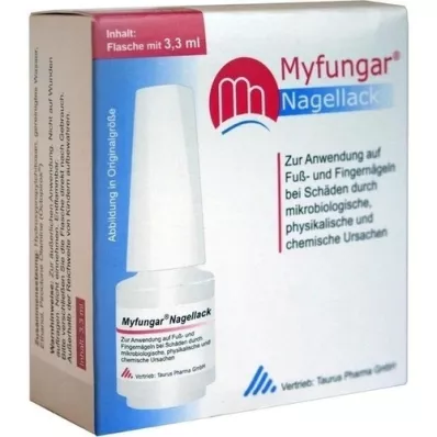 MYFUNGAR Esmalte de uñas, 3,3 ml