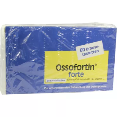 OSSOFORTIN tabletas efervescentes fuertes, 120 piezas