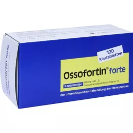 OSSOFORTIN tabletas masticables forte, 120 piezas