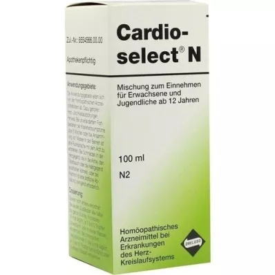 CARDIOSELECT N gotas, 100 ml