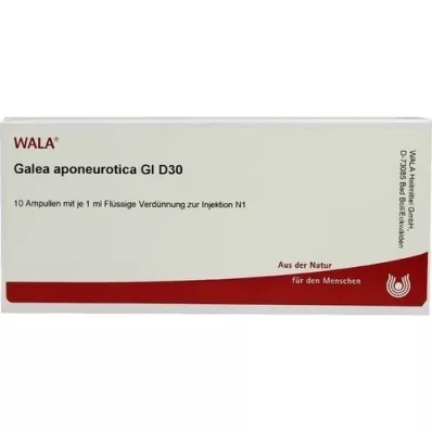 GALEA aponeurótica GL D 30 ampollas, 10X1 ml
