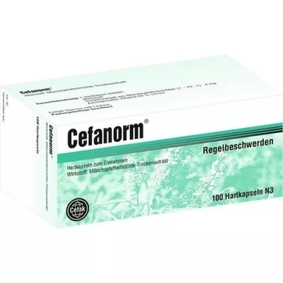 CEFANORM Cápsulas duras, 100 piezas