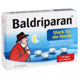 BALDRIPARAN Pestaña. muy recubierto para la noche, 30 piezas
