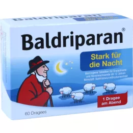 BALDRIPARAN Pestaña. muy recubierto para la noche, 60 piezas