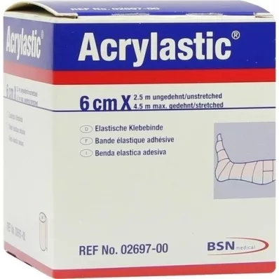 ACRYLASTIC Vendas de 6 cm x 2,5 m, 1 pieza