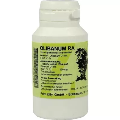 OLIBANUM RA Pastillas de incienso, 250 unidades
