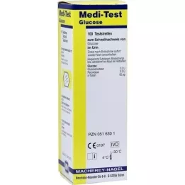 MEDI-TEST Tiras reactivas de glucosa, 100 unidades