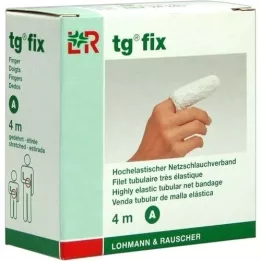 TG vendaje de red fijo A 4 m blanco, 1 pieza