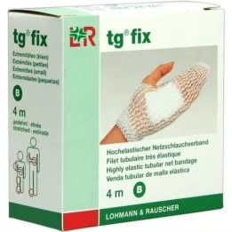 TG vendaje de red fijo B 4 m blanco, 1 pieza