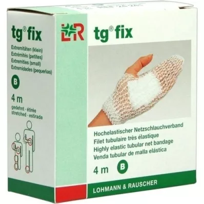 TG vendaje de red fijo B 4 m blanco, 1 pieza