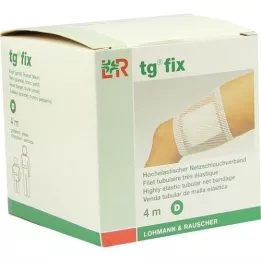 TG vendaje de red fijo D 4 m blanco, 1 pieza