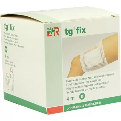 TG vendaje de red fijo D 4 m blanco, 1 pieza