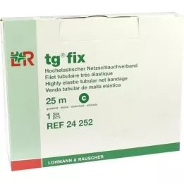 TG vendaje de red fijo C 25 m blanco, 1 pieza