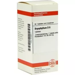 BRYOPHYLLUM D 6 tabletas, 80 piezas