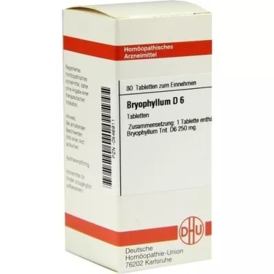 BRYOPHYLLUM D 6 tabletas, 80 piezas