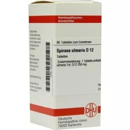 SPIRAEA ULMARIA D 12 tabletas, 80 piezas