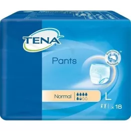 TENA PANTS pantalones desechables normales L, 18 piezas