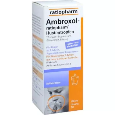 AMBROXOL-pastillas para la tos ratiopharm, 100 ml