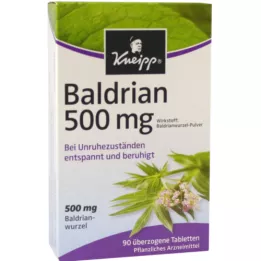 KNEIPP Valeriana 500 comprimidos recubiertos, 90 piezas