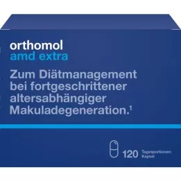 ORTHOMOL AMD cápsulas adicionales, 120 piezas