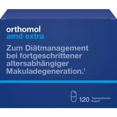 ORTHOMOL AMD cápsulas adicionales, 120 piezas