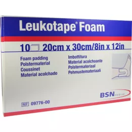 LEUKOTAPE Espuma 20x30 cm, 10 piezas
