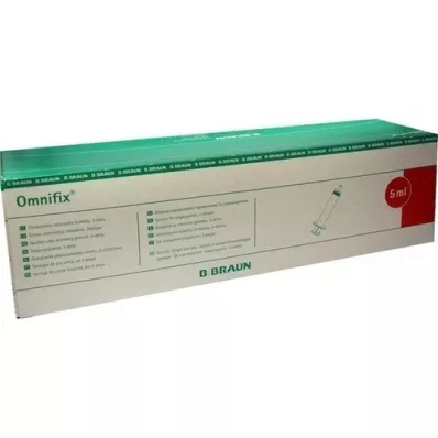 OMNIFIX Solo Spr.5 ml Luer Lock sin látex, 100X5 ml