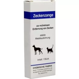 ZECKENZANGE de metal, 1 pieza