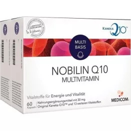 NOBILIN Cápsulas multivitamínicas Q10, 120 piezas
