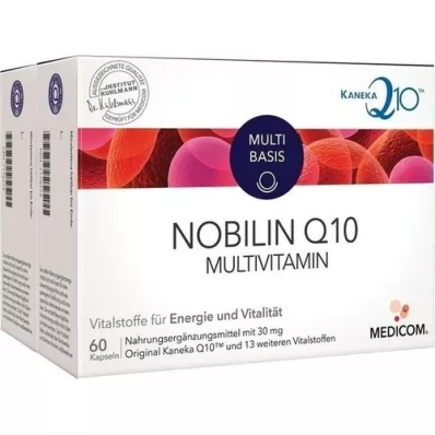 NOBILIN Cápsulas multivitamínicas Q10, 120 piezas