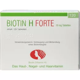 BIOTIN Tabletas H Forte, 120 piezas