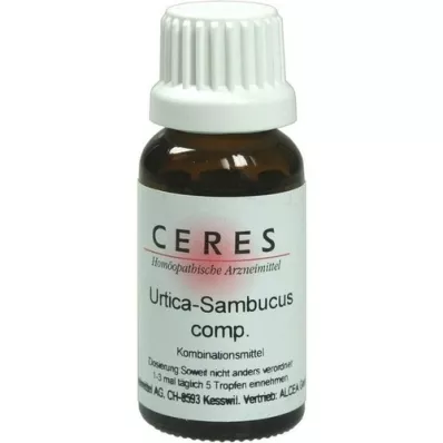 CERES Urtica sambucus comp. gotas, 20ml