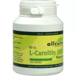 L-CARNITIN KAPSELN 500, 60 unidades