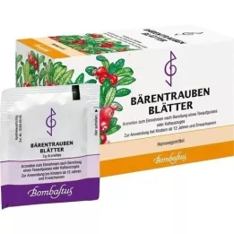 BÄRENTRAUBENBLÄTTER Bolsa de filtro, 20X3 g