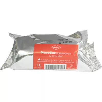 ZINKLEIMBINDE Dracozinc 10 cm x 10 m, 1 ud