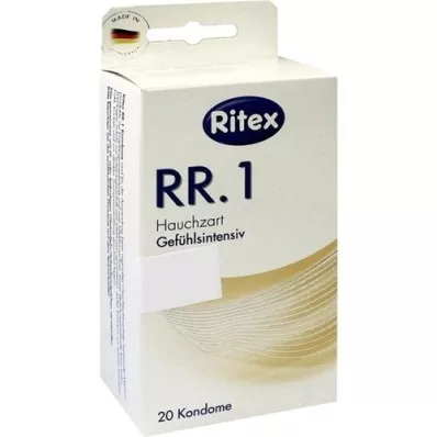 RITEX RR.1 condón, 20 unidades