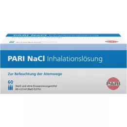 PARI Ampollas de solución para inhalación de NaCl, 60X2,5 ml