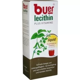 BUER LECITHIN Plus Vitaminas líquido, 750 ml