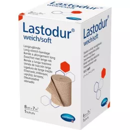 LASTODUR Vendaje suave 8 cm x 7 m, 1 pieza