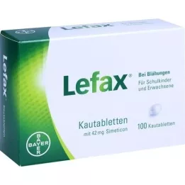 LEFAX Tabletas masticables, 100 piezas