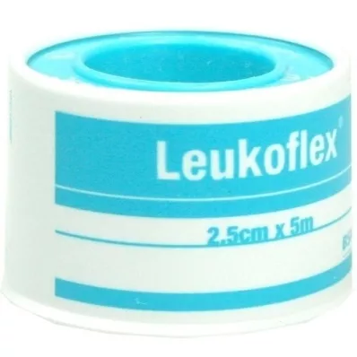 LEUKOFLEX Apósito de 2,5 cm x 5 m, 1 unidad