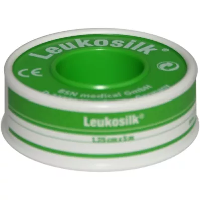 LEUKOSILK 1,25 cm x 5 m, 1 pieza