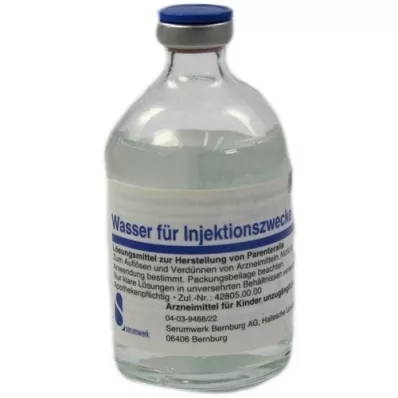 WASSER para fines inyectables, 100 ml