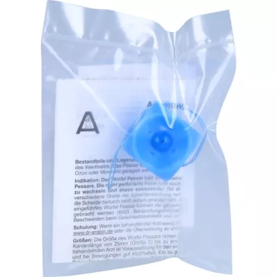 ARABIN Pesario en forma de cubo perforado 32 mm tamaño 2, 1 pieza